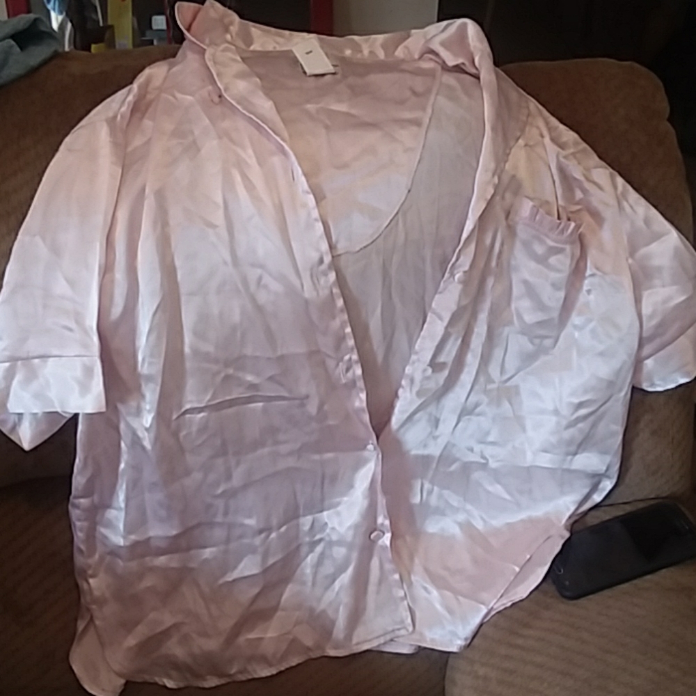 Silky pj top